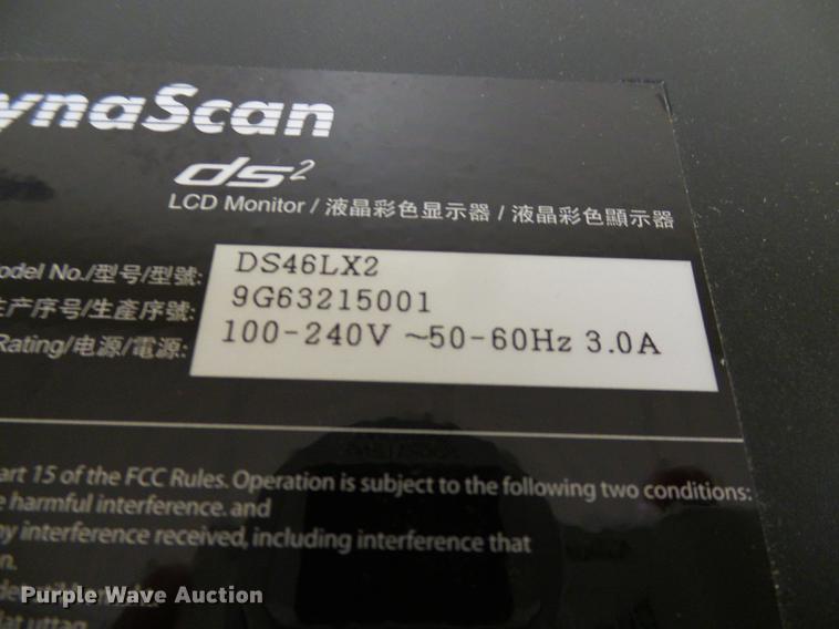 image for item DB2163 (5) DynaScan DS2 46" LCD monitors