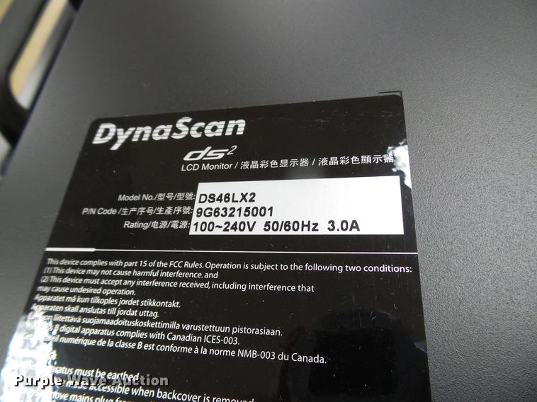 image for item DB2163 (5) DynaScan DS2 46" LCD monitors