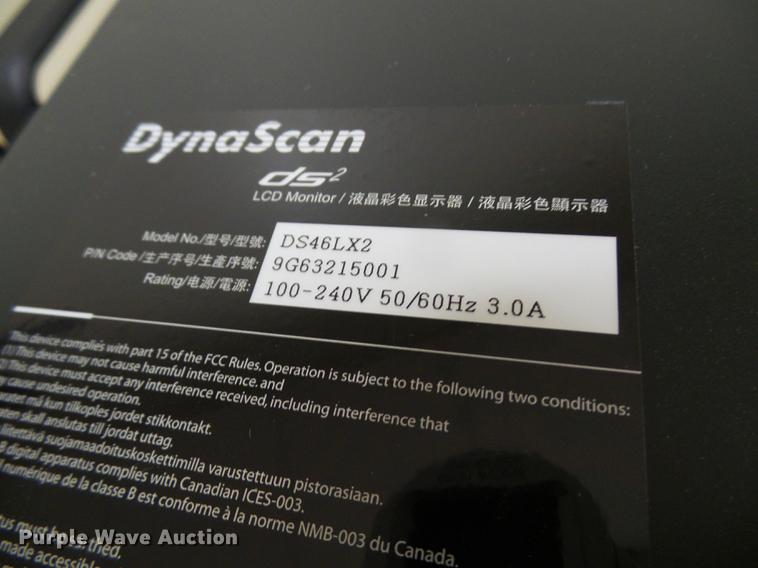 image for item DB2163 (5) DynaScan DS2 46" LCD monitors