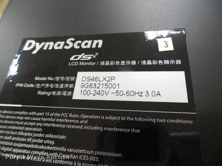 image for item DB2163 (5) DynaScan DS2 46" LCD monitors