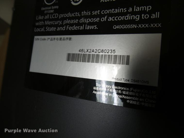 image for item DB2164 (5) DynaScan DS2 46" LCD monitors