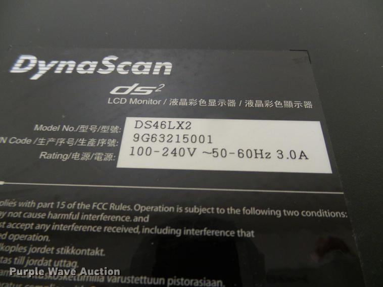 image for item DB2164 (5) DynaScan DS2 46" LCD monitors