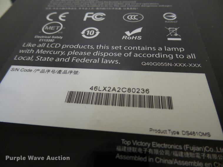 image for item DB2164 (5) DynaScan DS2 46" LCD monitors