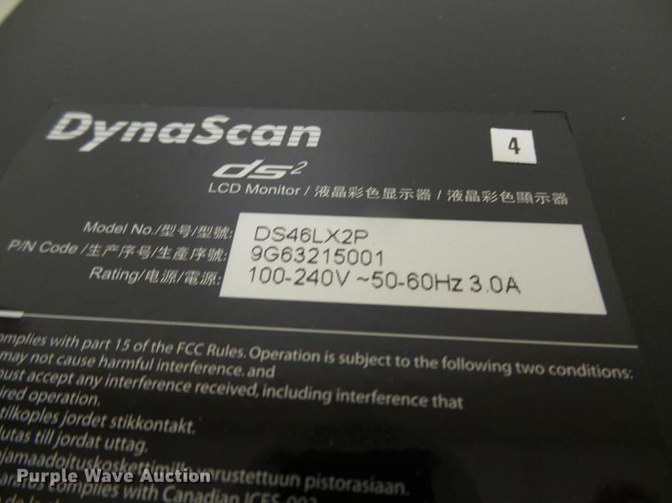 image for item DB2164 (5) DynaScan DS2 46" LCD monitors