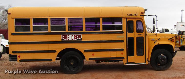 image for item DB6902 1990 GMC 6000 school bus