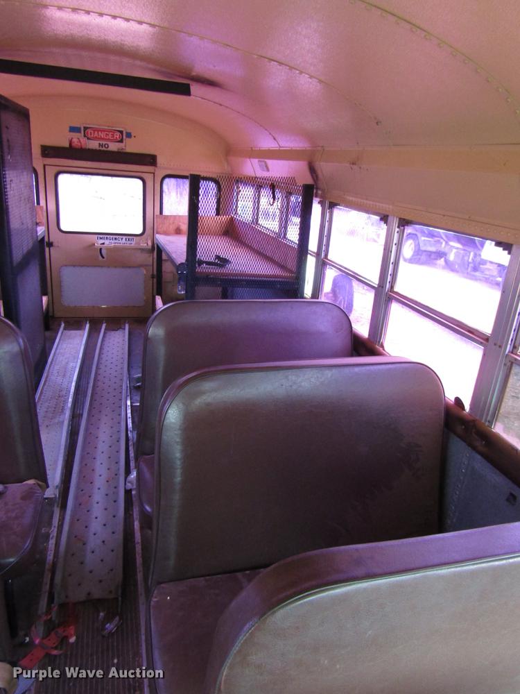 image for item DB6902 1990 GMC 6000 school bus