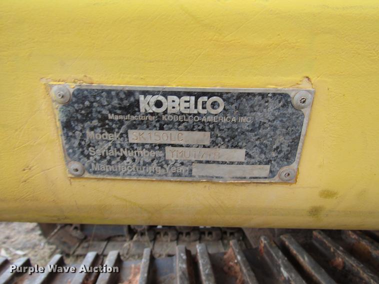 image for item DB6904 1998 Kobelco SK150LC excavator