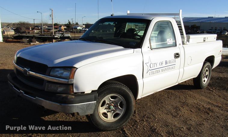 image for item DB6906 2003 Chevrolet Silverado 1500 pickup truck