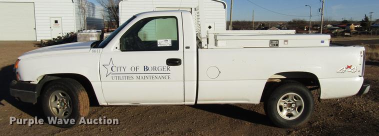 image for item DB6906 2003 Chevrolet Silverado 1500 pickup truck