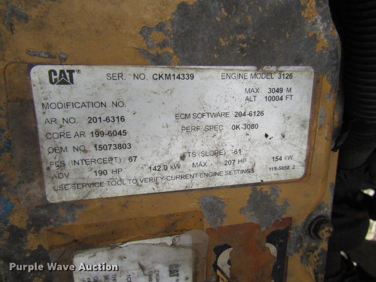 image for item DB6995 2001 Chevrolet C6500 rollback truck