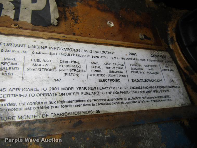 image for item DB6995 2001 Chevrolet C6500 rollback truck