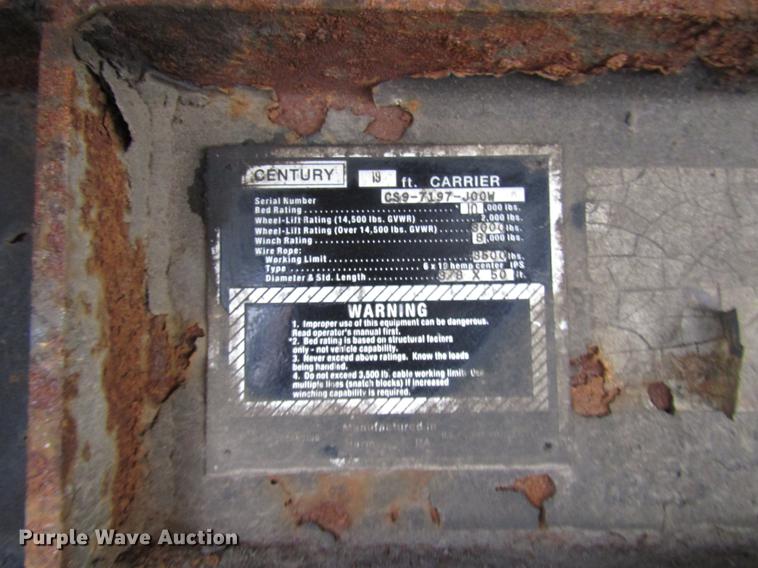 image for item DB6995 2001 Chevrolet C6500 rollback truck