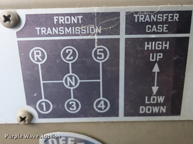 image for item DB8911 1971 Jeep truck