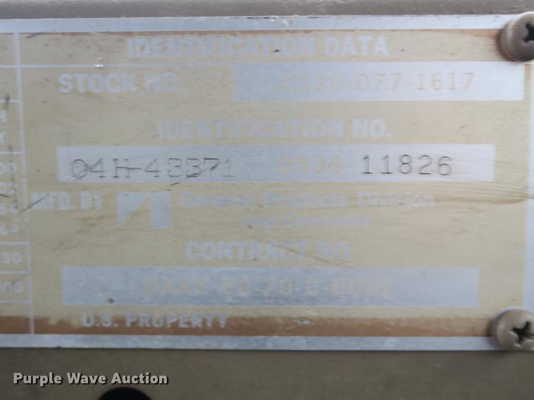 image for item DB8911 1971 Jeep truck