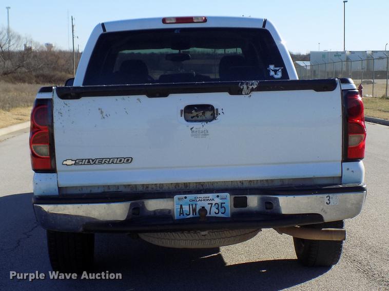 image for item DD3567 2007 Chevrolet Silverado 1500 Crew Cab pickup truck