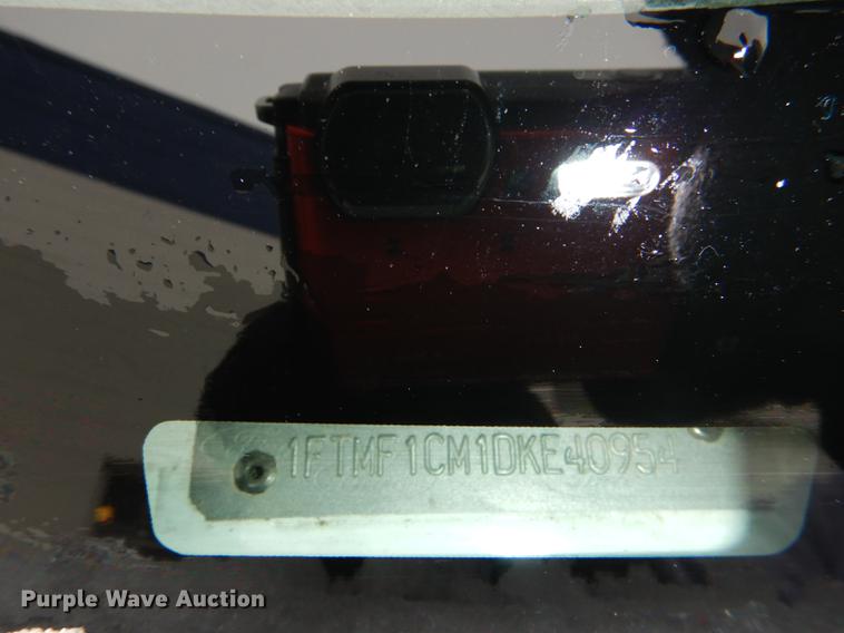 image for item DE0091 2013 Ford F150 XL pickup truck