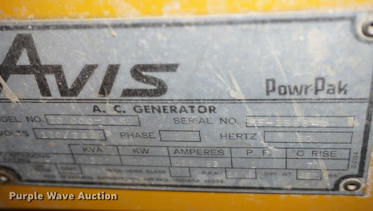 image for item DE3379 Avis AC generator