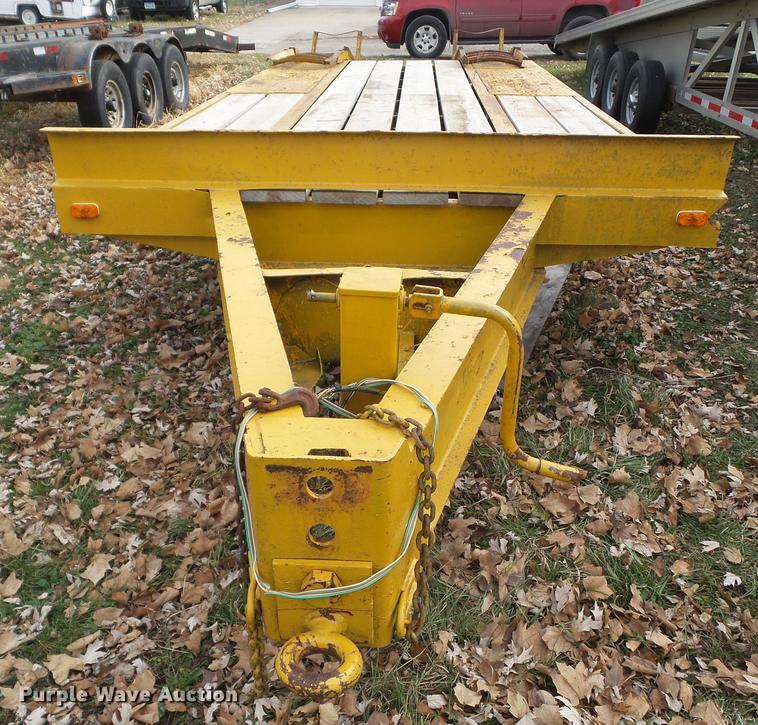 image for item EM9054 1997 shop built equipment trailer