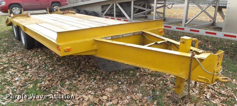 image for item EM9054 1997 shop built equipment trailer
