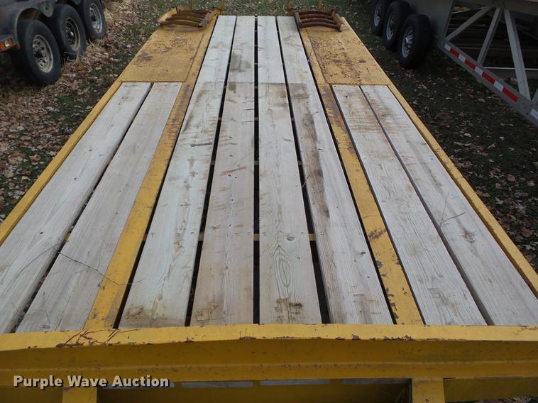 image for item EM9054 1997 shop built equipment trailer