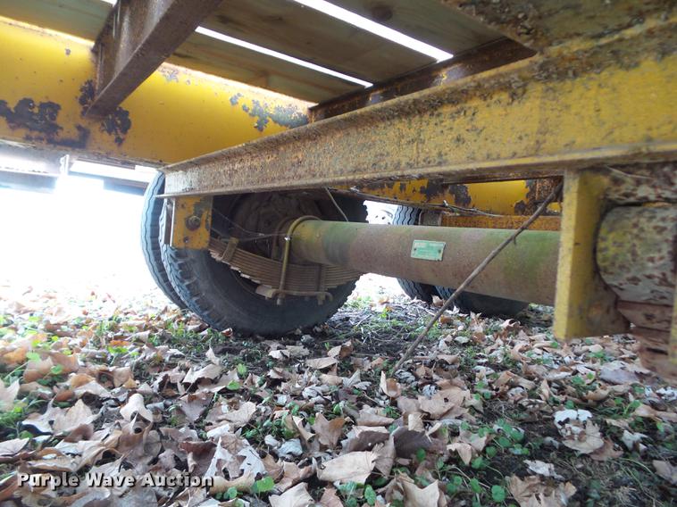 image for item EM9054 1997 shop built equipment trailer