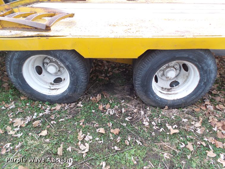 image for item EM9054 1997 shop built equipment trailer