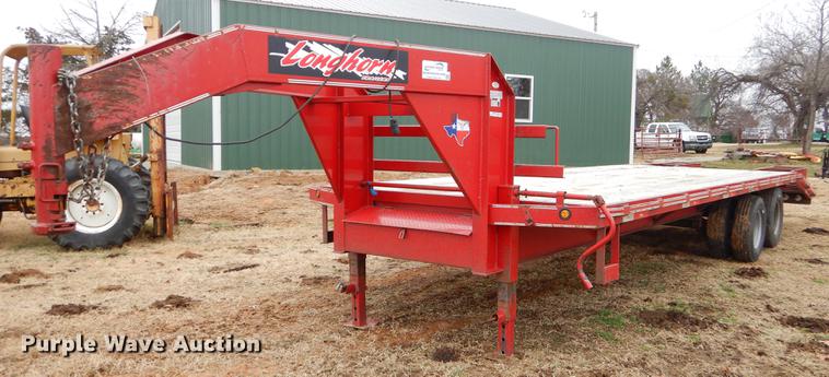 image for item ER9435 2015 East Texas Longhorn equipment trailer