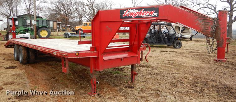 image for item ER9435 2015 East Texas Longhorn equipment trailer