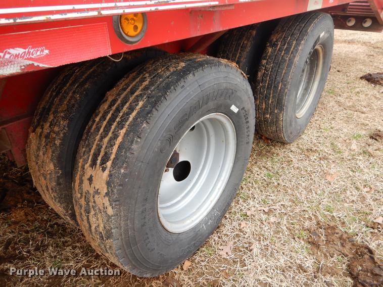 image for item ER9435 2015 East Texas Longhorn equipment trailer