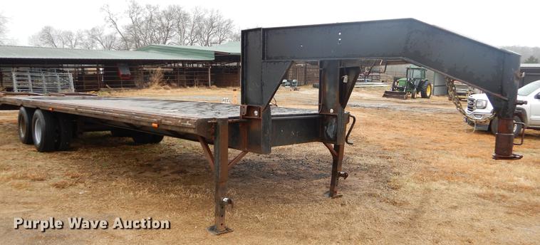 image for item ER9444 Shop built equipment trailer