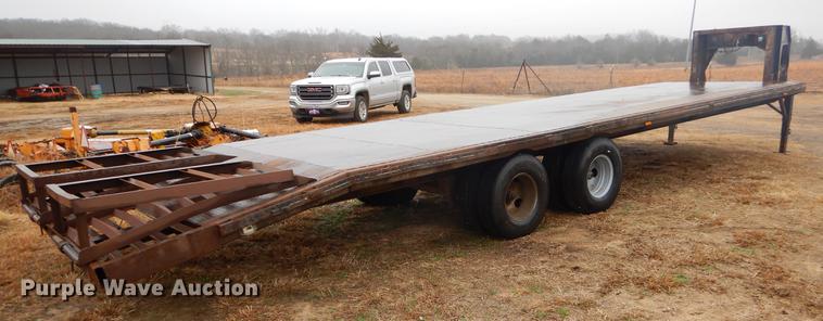 image for item ER9444 Shop built equipment trailer