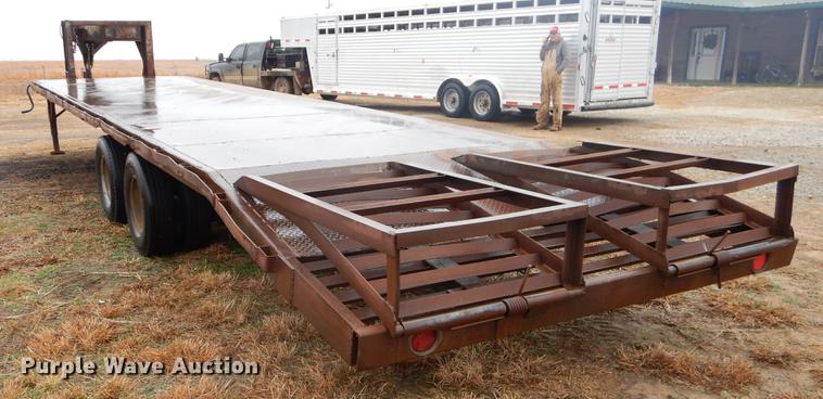image for item ER9444 Shop built equipment trailer
