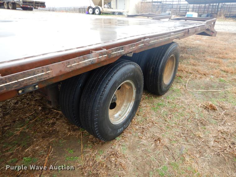 image for item ER9444 Shop built equipment trailer