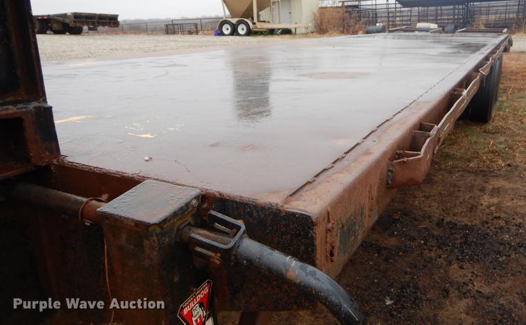 image for item ER9444 Shop built equipment trailer