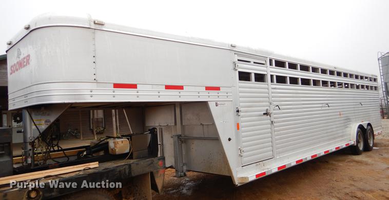 image for item ER9445 2015 Sooner SR7628 livestock trailer