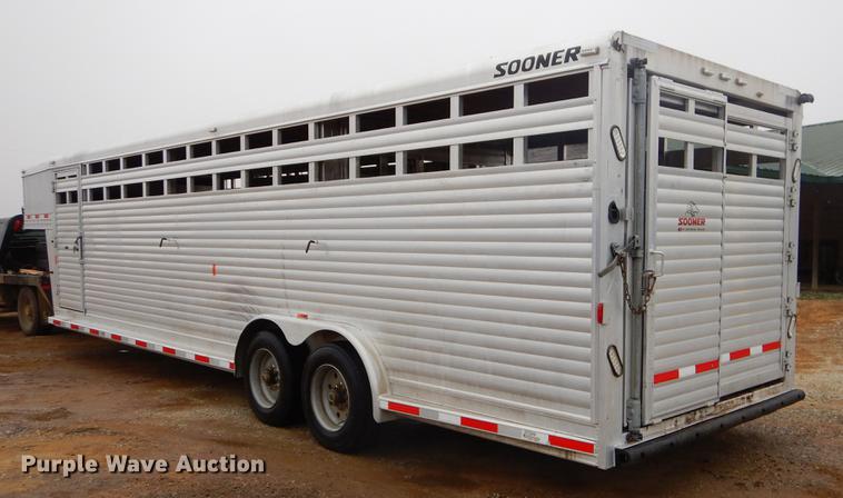 image for item ER9445 2015 Sooner SR7628 livestock trailer