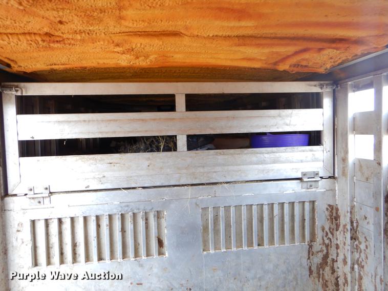 image for item ER9445 2015 Sooner SR7628 livestock trailer