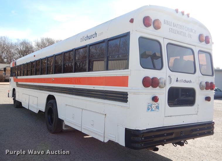 image for item ER9451 1991 Blue Bird school bus