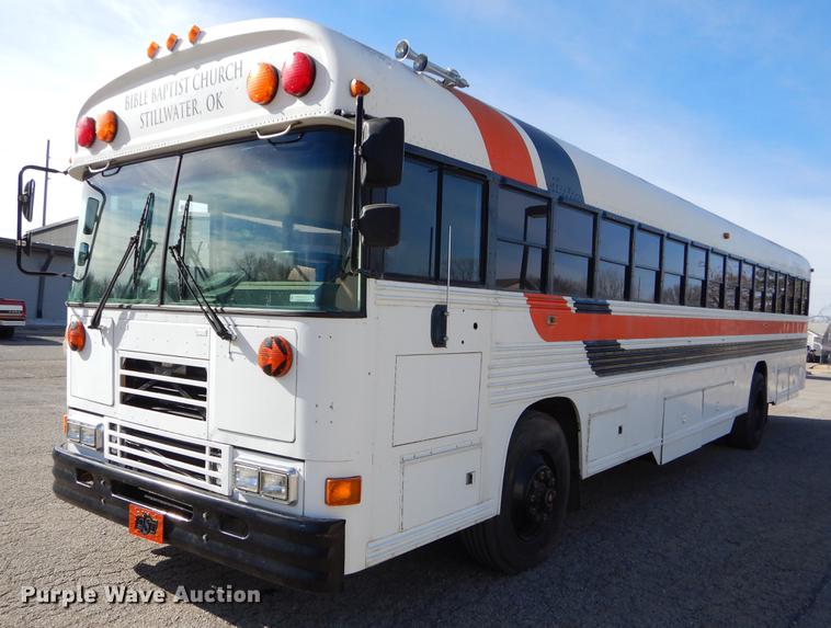 image for item ER9451 1991 Blue Bird school bus