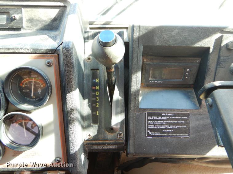 image for item ER9451 1991 Blue Bird school bus