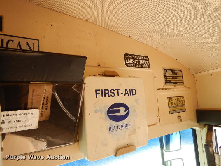 image for item ER9451 1991 Blue Bird school bus