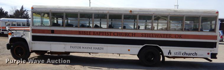 image for item ER9452 1988 Chevrolet school bus