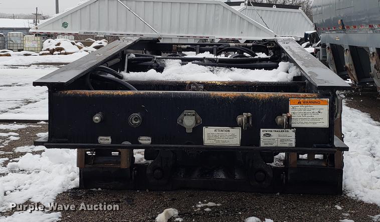 image for item AV9354 2003 Etnyre DRTNSSTD3 low boy equipment trailer