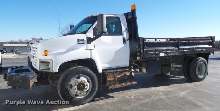image for item DB2161 2005 GMC C7500 dump truck