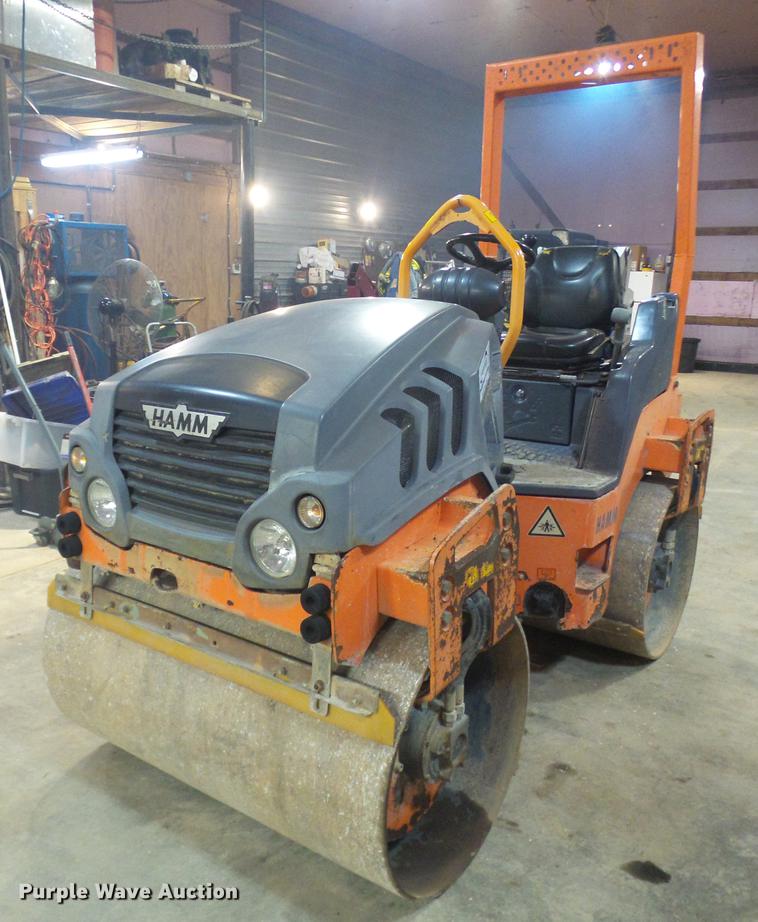 image for item DB2162 2008 Hamm HD12VV double drum vibratory roller