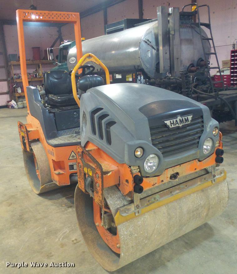 image for item DB2162 2008 Hamm HD12VV double drum vibratory roller