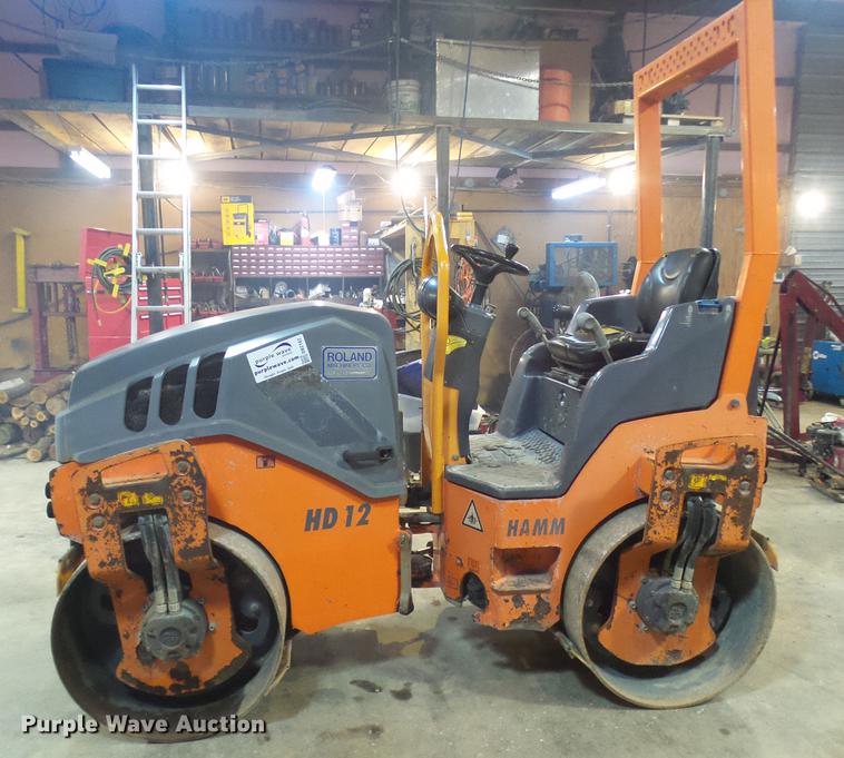 image for item DB2162 2008 Hamm HD12VV double drum vibratory roller