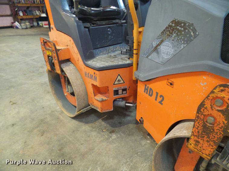 image for item DB2162 2008 Hamm HD12VV double drum vibratory roller