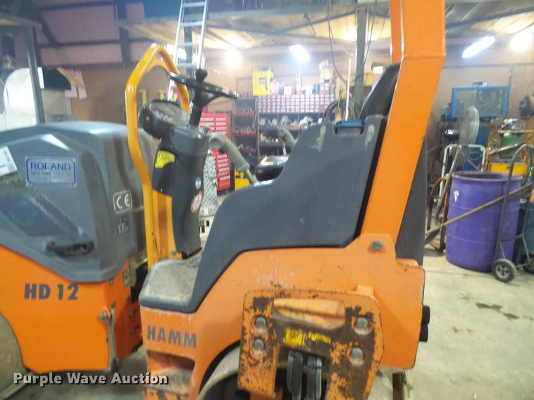 image for item DB2162 2008 Hamm HD12VV double drum vibratory roller