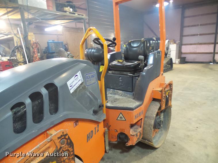 image for item DB2162 2008 Hamm HD12VV double drum vibratory roller